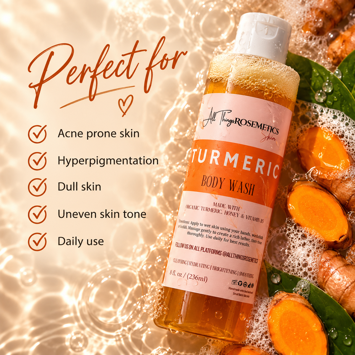 Turmeric Body Wash