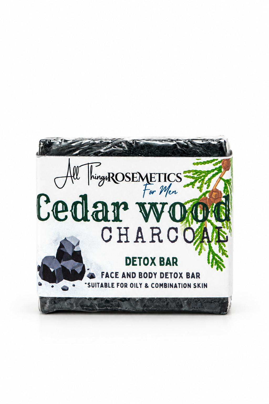Cedar Wood and Charcoal Soap