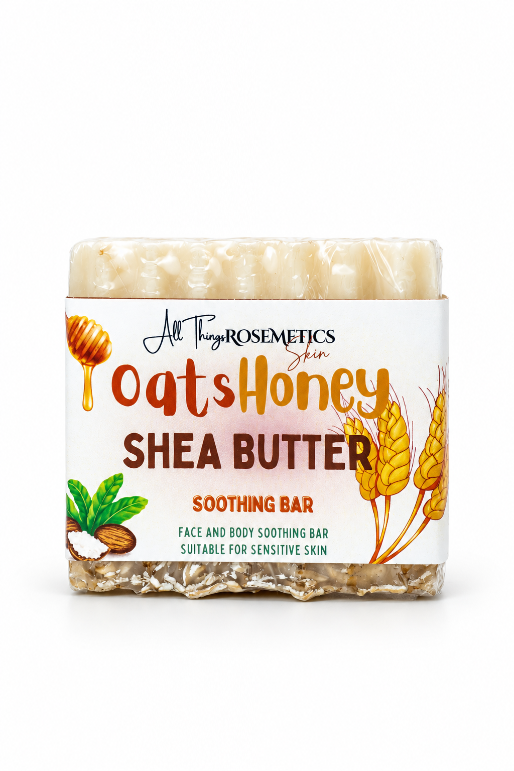 Oats Honey and Shea Butter Soap