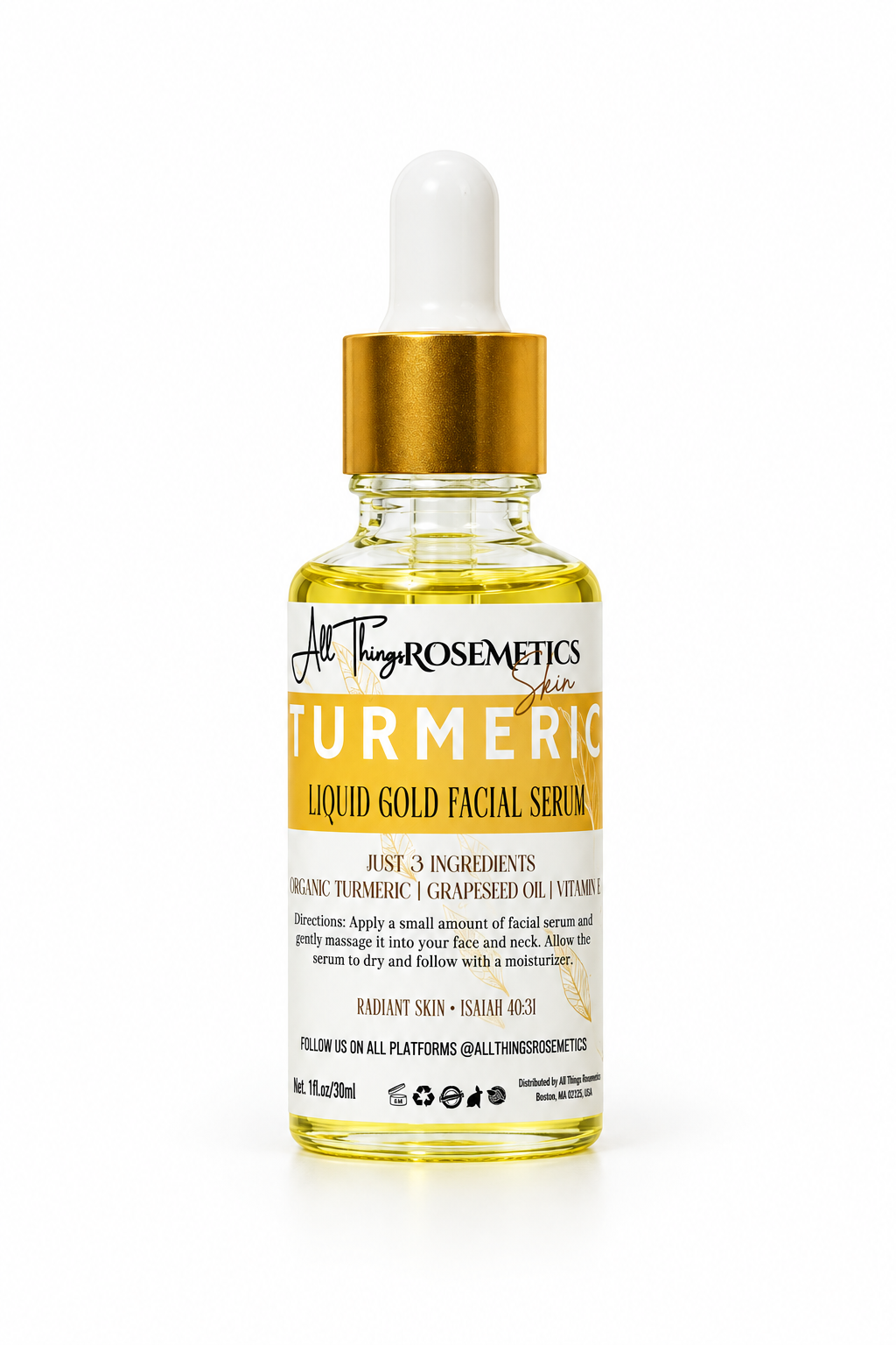 Turmeric Liquid Gold Facial Serum