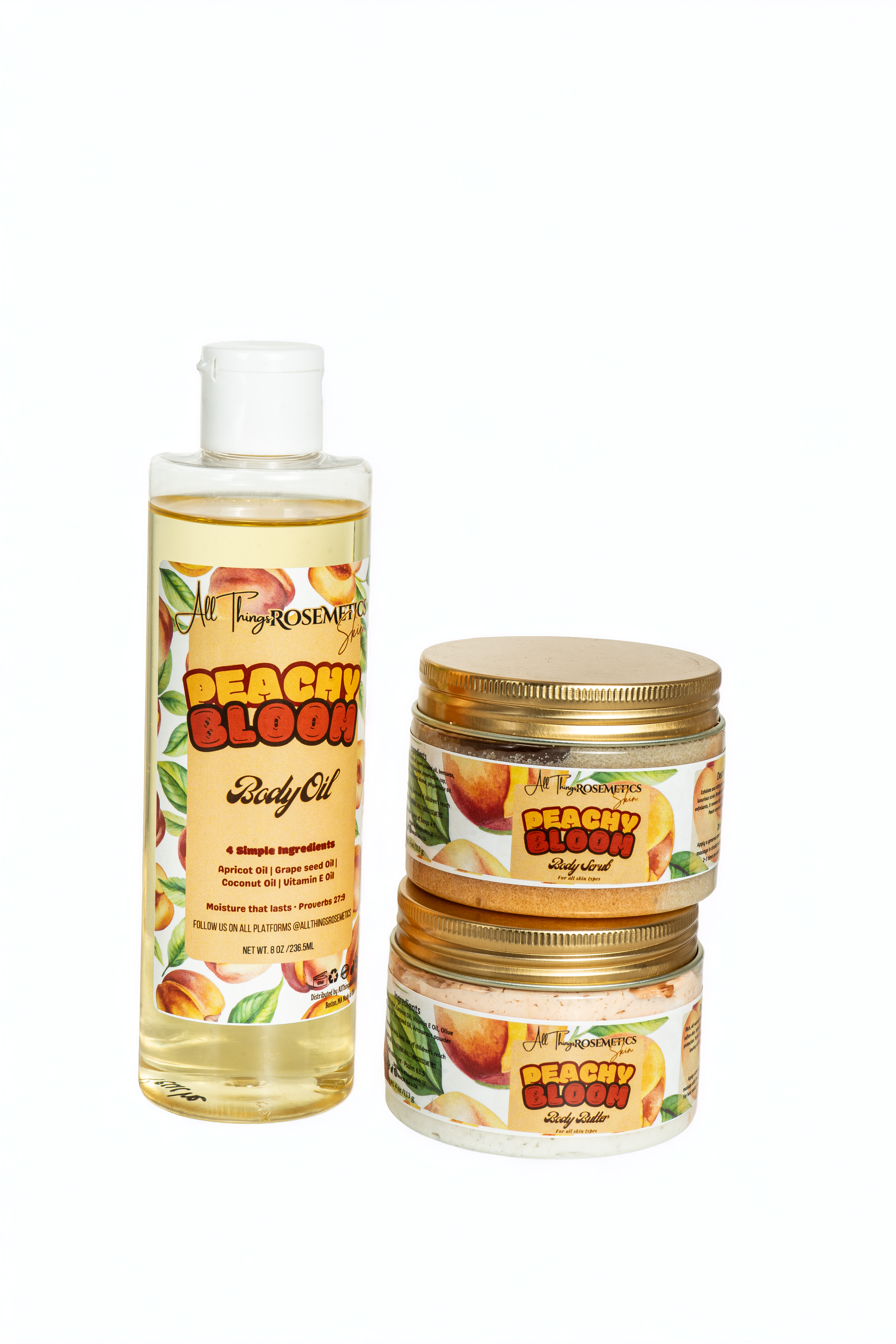 Peachy Bloom Lux Body Bundle