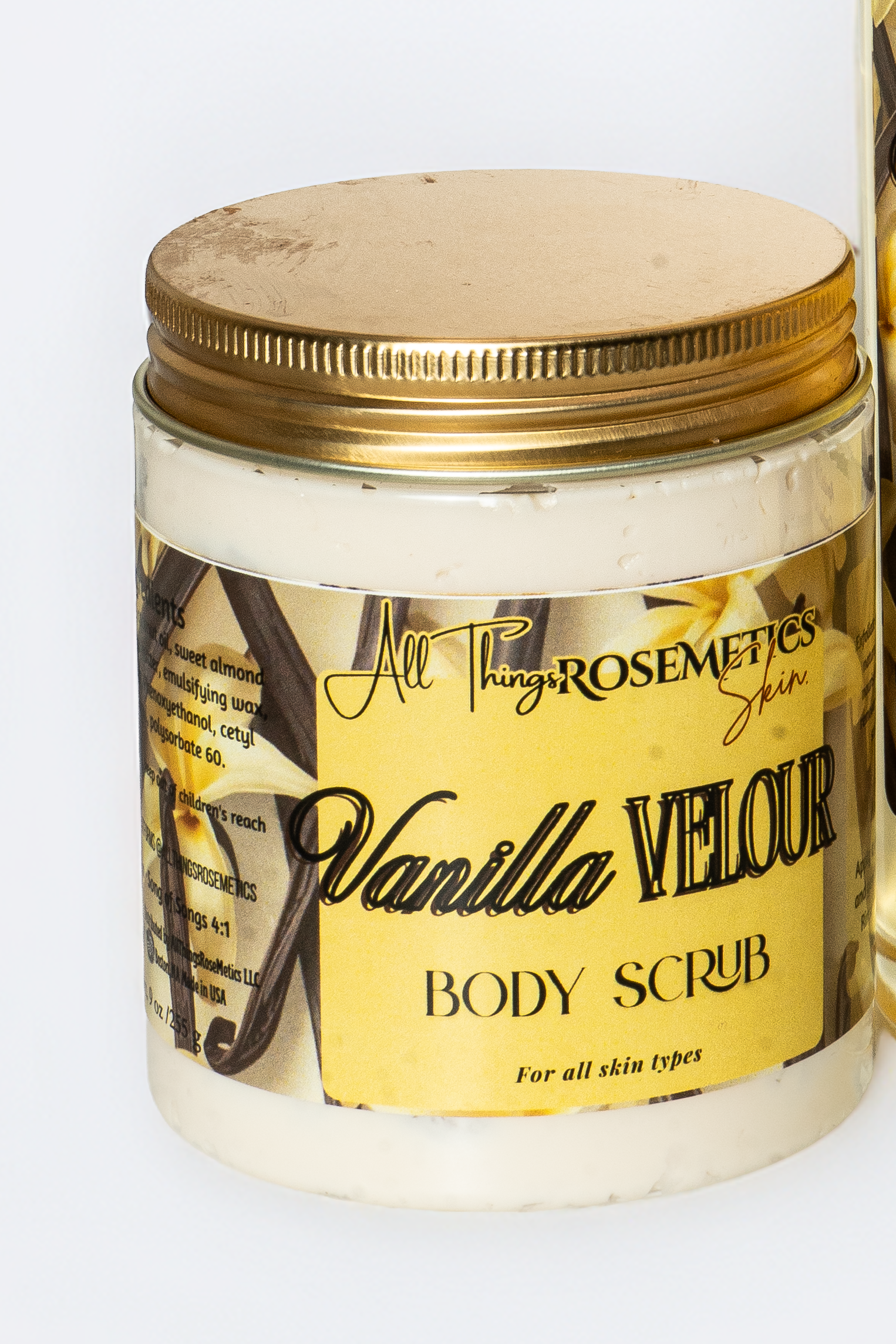 Vanilla Velour Body Scrub