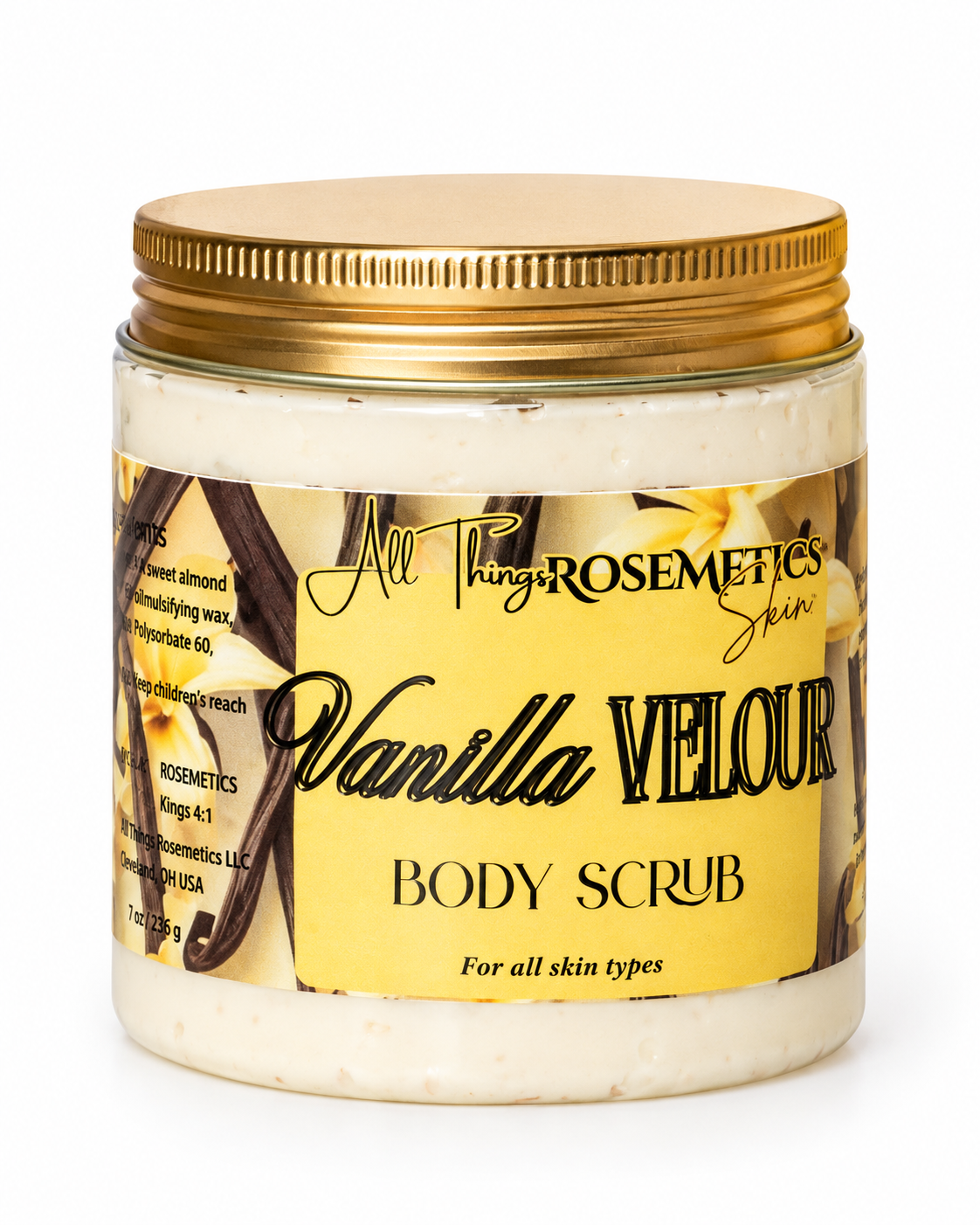 Vanilla Velour Body Scrub