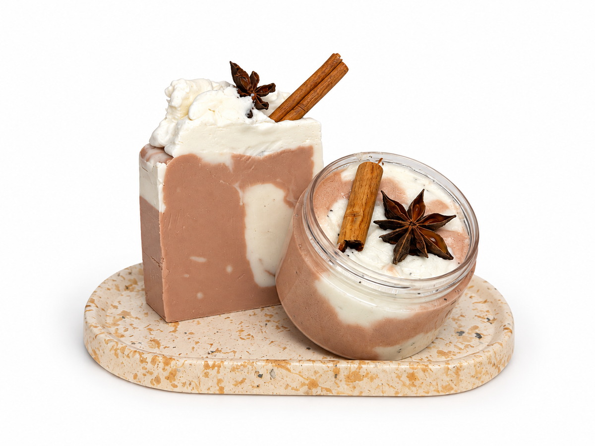 Custom Soap & Body Scrub Gift Set