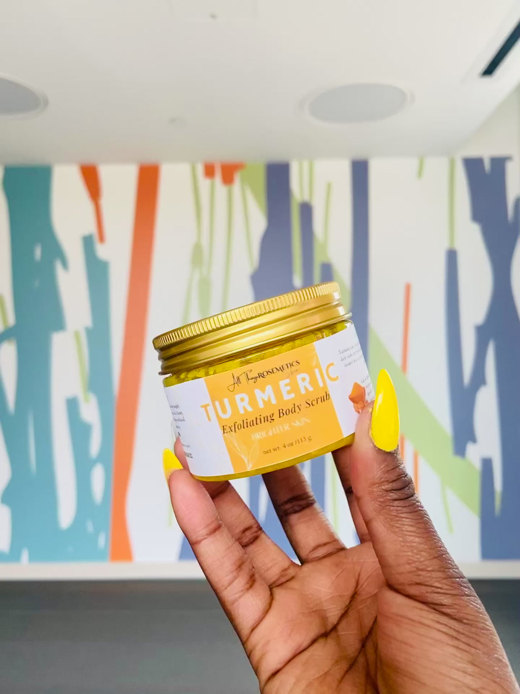 Turmeric Exfoliating Body Scrub